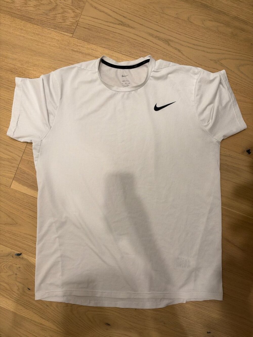 Nike Dri-Fit T-Shirt, Men's XL, White